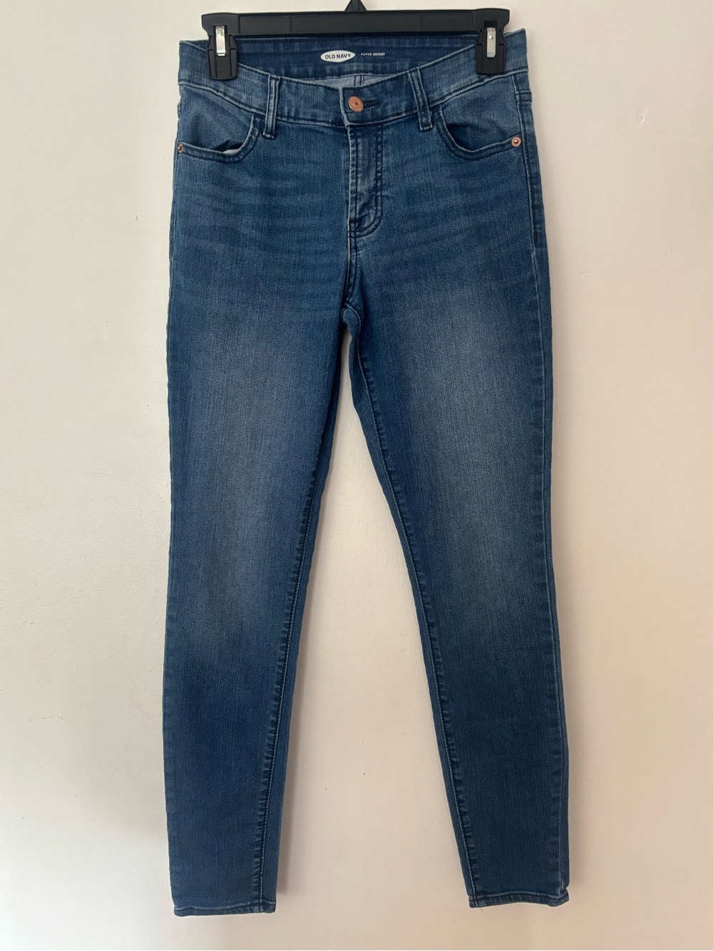 Old Navy Super Skinny Jeans Women’s Size 2 Blue Stretch Denim